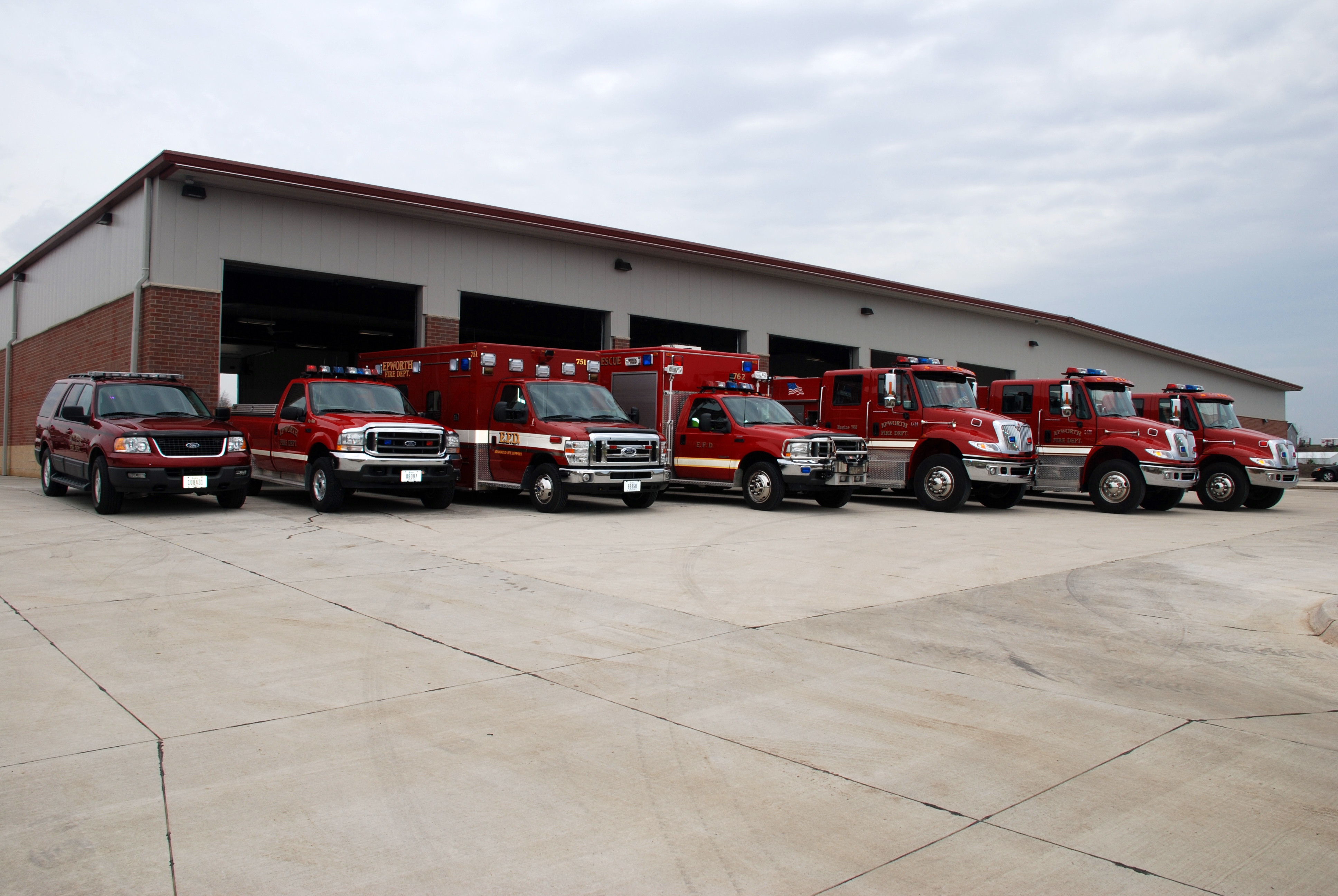 Epworth Fire Department Fleet